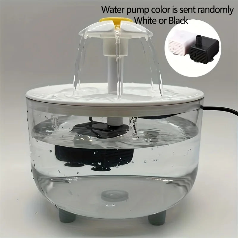 USB Electric Pet Water Fountain – 1L Automatic Cat & Dog Drinking Dispenser